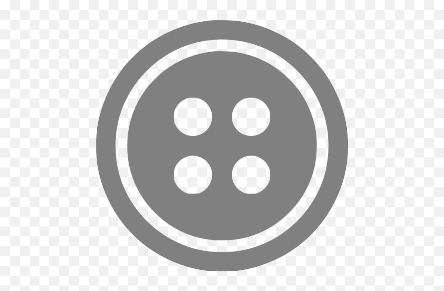 Gray Button Icon - Gray Button Png Icon,Button Icon