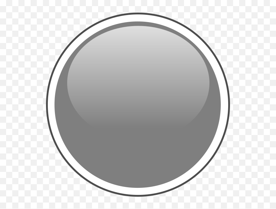 Glossy Dark Grey Icon Button Clip Art - Grey Circle Button Png,Grey Icon
