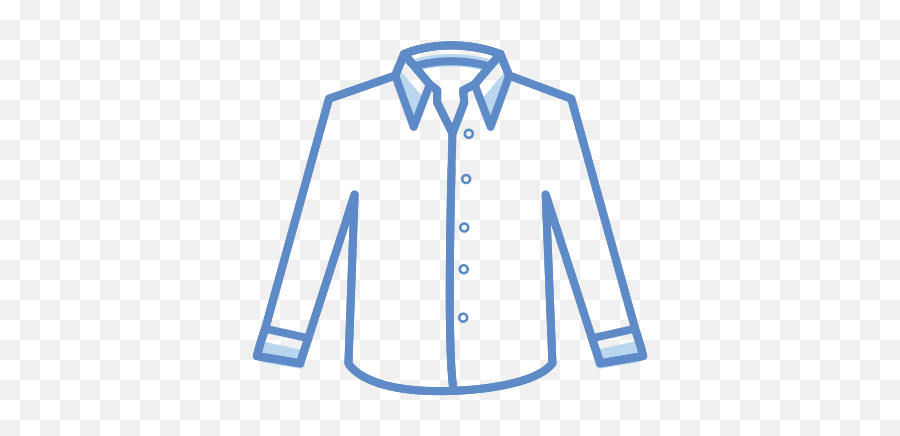 Icon Of Clothing Icons Stroke Color - Mens Shirt Icon Png,Dress Shirt Icon