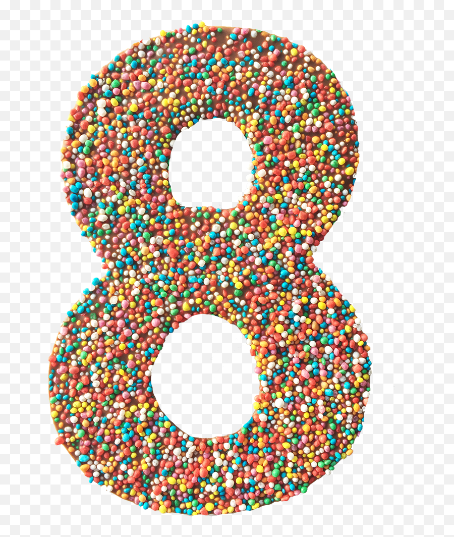 Chocolate Freckle Number 8 - Add It To Your Sparkle Surprize Circle Png,Freckles Png