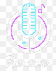 React App - Karaoke Neon Sign png