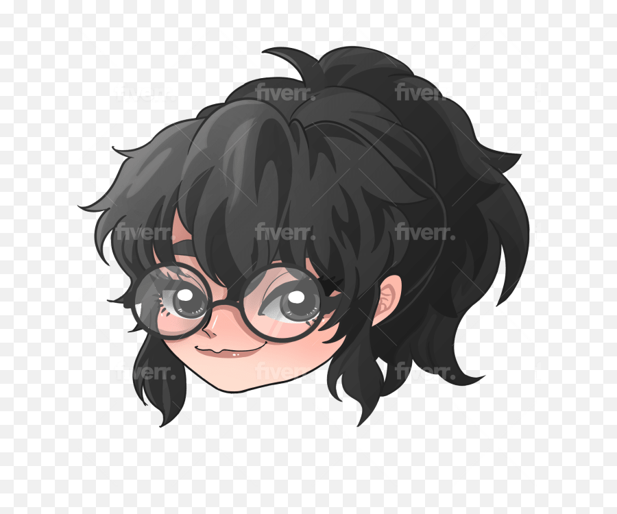 Draw Cool Or Cute Icon Avatar For Your Twitch Youtube - Hair Design Png,Hanekawa Icon