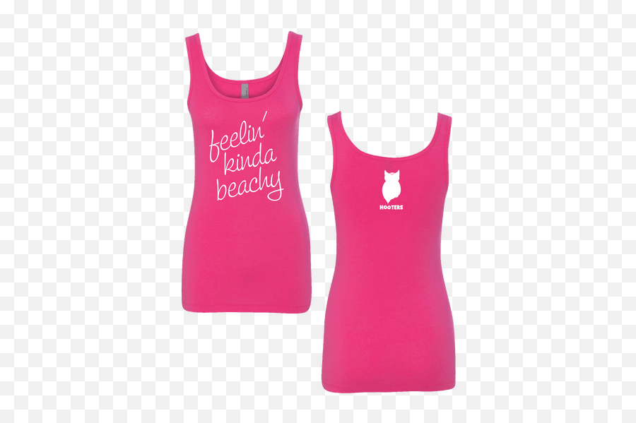 Apparel Hooters - Sleeveless Png,Pink Icon Vest