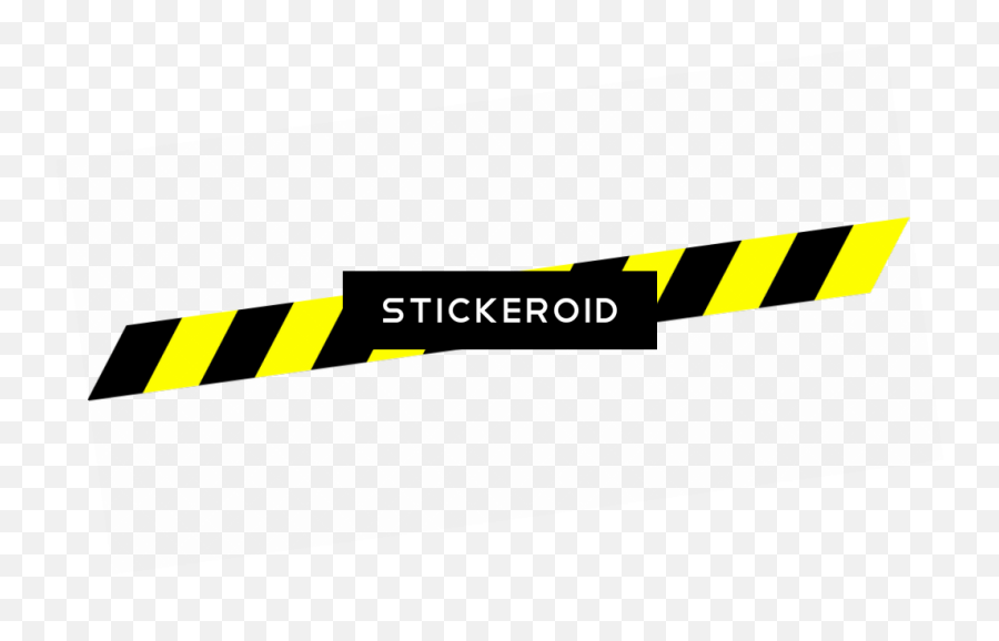 Download Caution Tape Stripes - Barricade Tape Png,Caution Tape Transparent