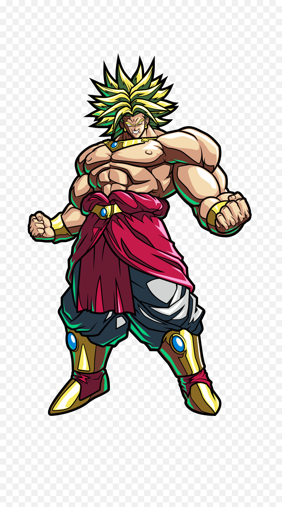 Dragonball Fighter Z - Broly 3 Standard Figpin 174 Dragon Ball Fighters Broly Png,Dragon Ball Super Broly Png