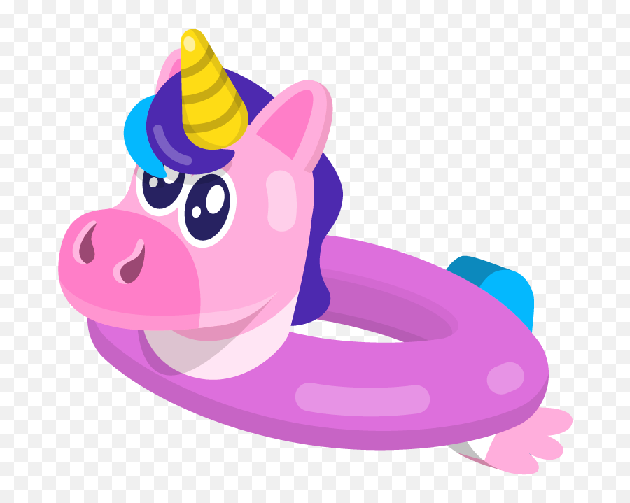 Pink Unicorn Floatie - Box Critters Wiki Fictional Character Png,Cute Unicorn Icon