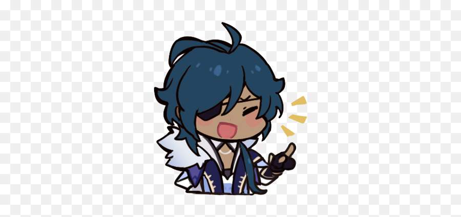Zhongli Cooks For You After Long Day - Kaeya Chibi Png,Chrom Fire Emblem Icon