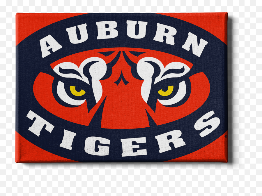 Auburn Tigers - Logo College Wall Art Auburn Png,20x20 Linked In Icon