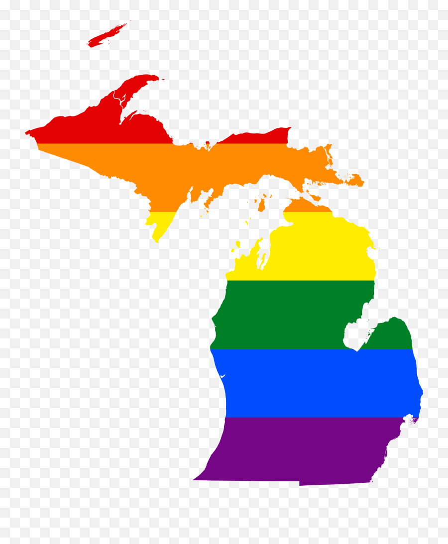 Unequal By Law Being Gay In Michigan An Update - Michigan Gay Png,Gay Pride Flag Png