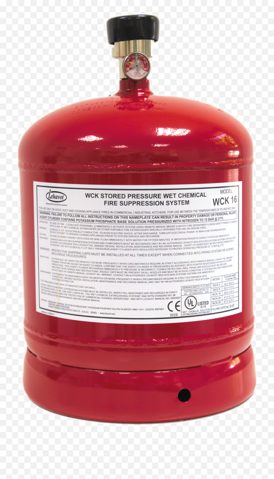Download Wet Chemical Agent Cylinders - Glass Bottle Full Bottle Png,Wet Png