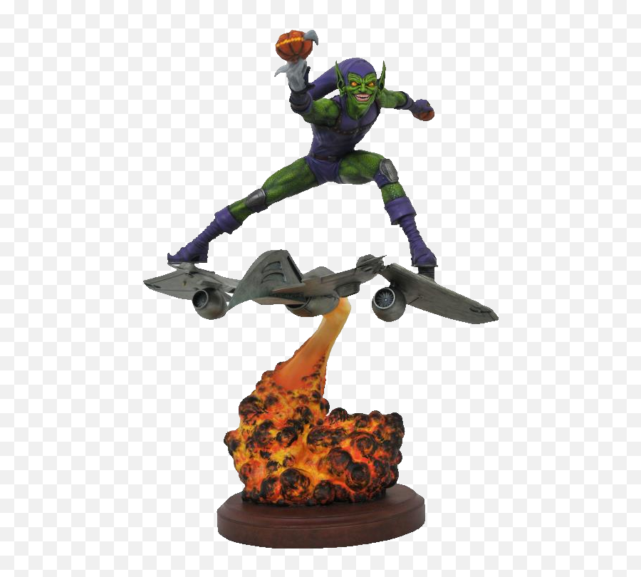 Marvel Premier Collection Green Goblin Limited Edition Statue - Green Goblin Marvel Select Png,Green Goblin Png