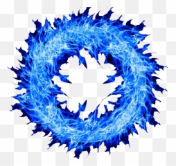 Download Report Abuse - Fire Ring No Background Full Size Transparent Blue Circle png