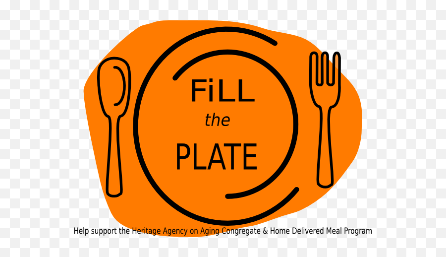 Orange Plate Png Clip Arts For Web - Clip Arts Free Png Spoon And Fork,Home Plate Png