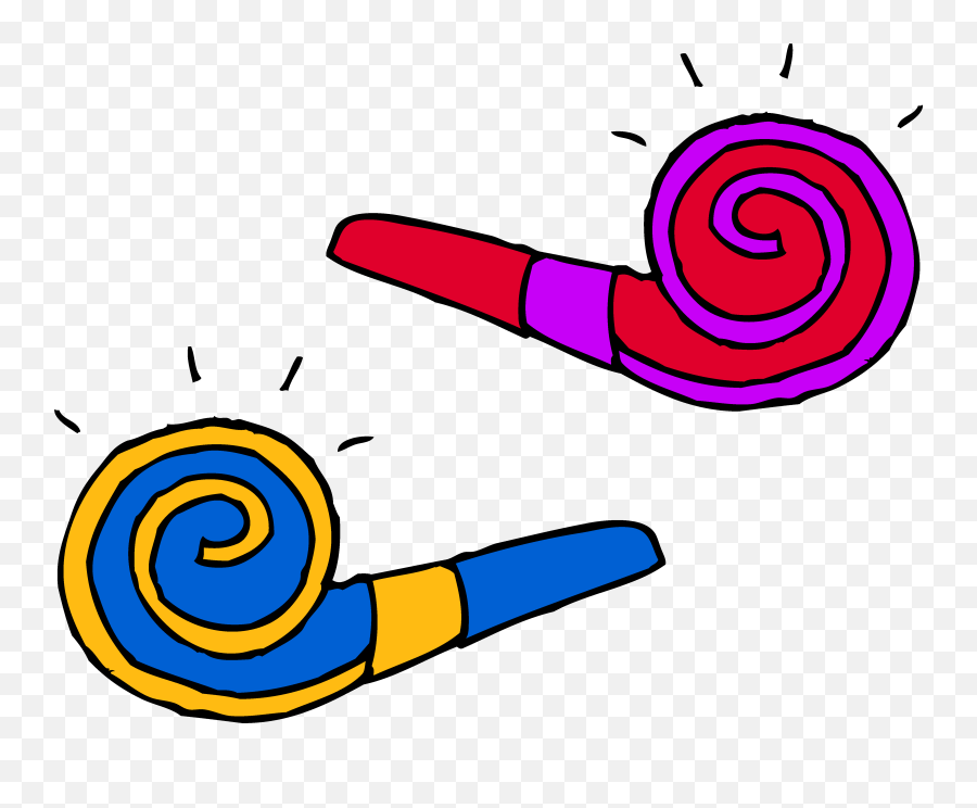 Clipart Birthday Kazoo - Party Blower Clip Art Png,Kazoo Png