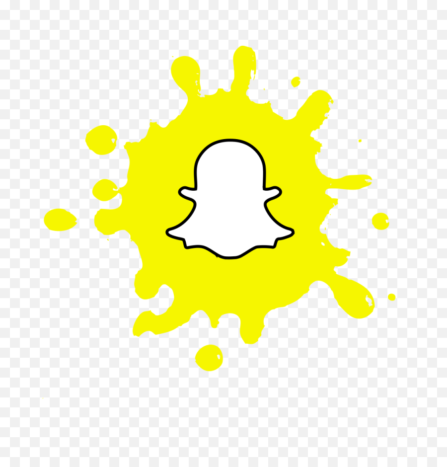 Snapchat Splash Icon Free Download - Instagram Splash Icon Png,Snapchat Logo Png