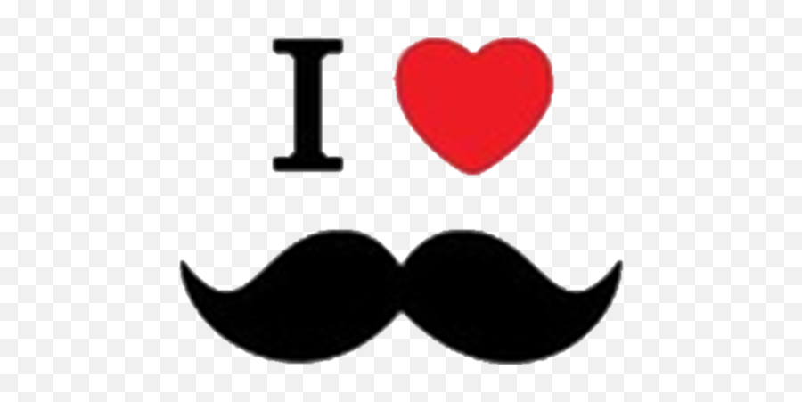 Just Love Png 2 Image - Love Mustache,Moustaches Png