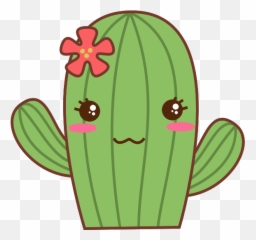 Cactus Transparent Png Pictures - Kawaii With Background