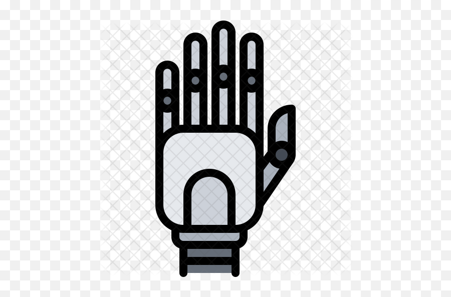 Robotic Hand Icon Of Colored Outline - Robot Hand Icon Png,Robot Hand Png