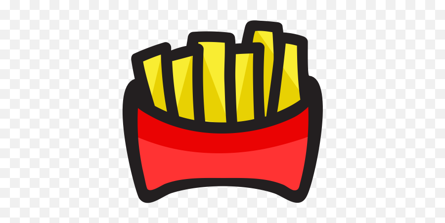 Fast Food French Fries Snack Icon - Snack Icon Transparent Png,French Fries Png