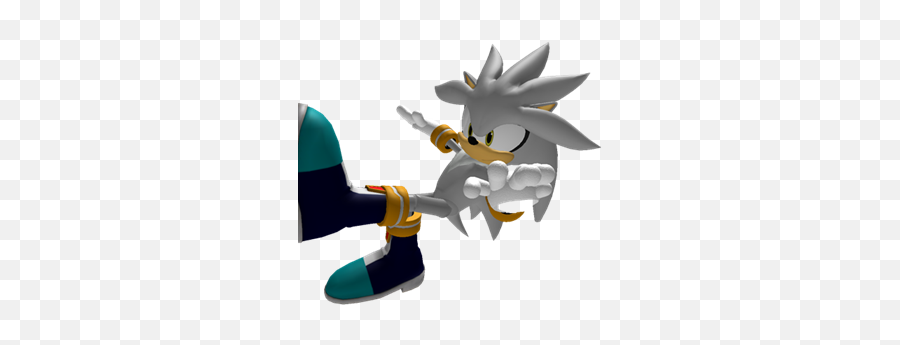 Modern Silver The Hedgehog - Roblox Silver The Hedgehog Roblox Png,Silver The Hedgehog Png
