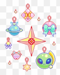 Whats Christmas Without Aliens - Transparent Pixel Art Christmas Png,Pixel Star Png