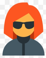 Orange Female Spy Png Agent Icon Px - Spy Png Female,Lorax Png