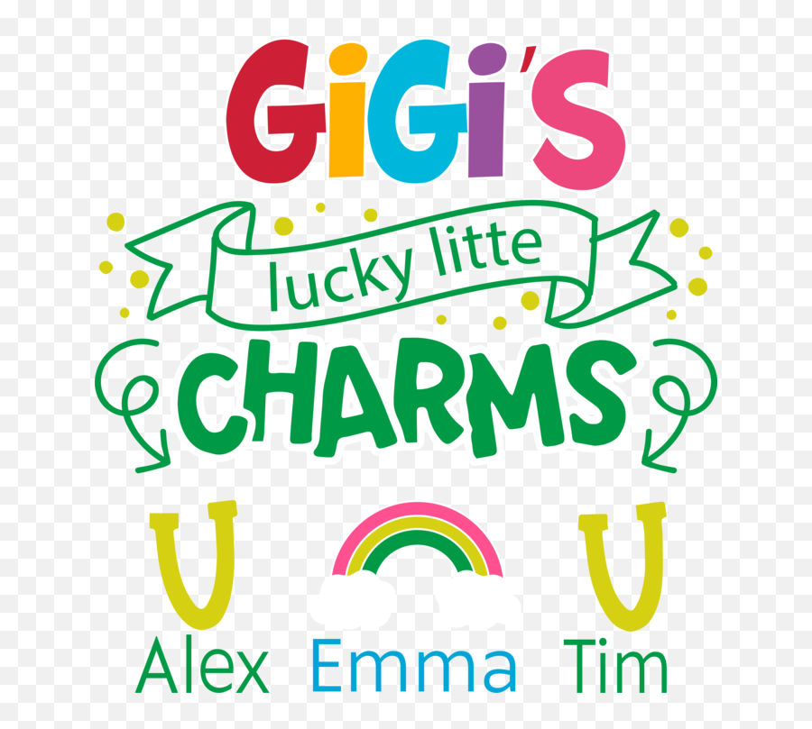Gigi Lucky Charms Svg Papa - Graphic Design Png,Lucky Charms Logo