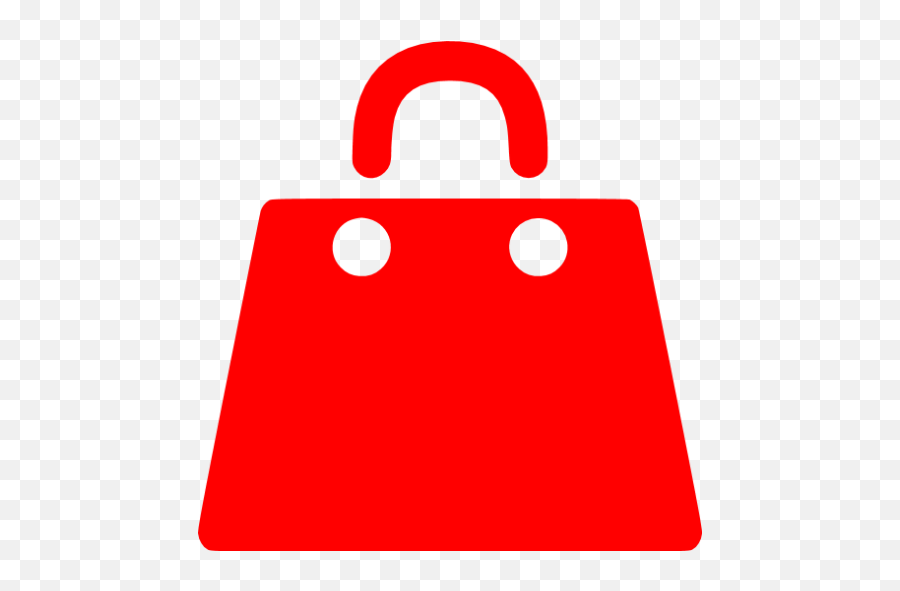Red Shopping Bag Icon - Red Shopping Bag Icon Png,Shopping Bag Icon Png