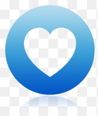 Circle Bullets Icon Png - Heart