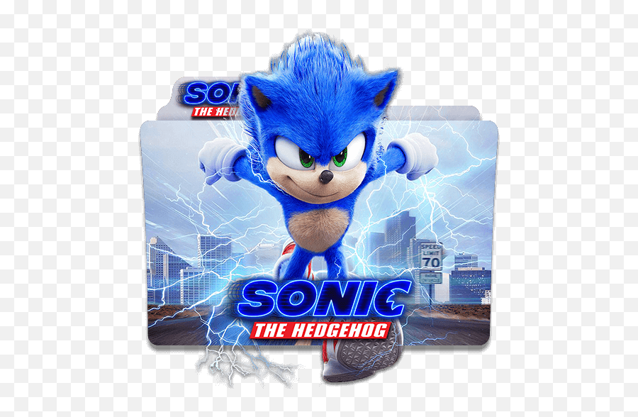 Sonic The Hedgehog Folder Icon - Sonic Folder Icon Png,Sonic The Hedgehog Logo Transparent