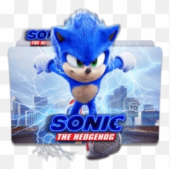 Sonic The Hedgehog Folder Icon - Sonic Folder Icon Png,Sonic The Hedgehog Logo Transparent