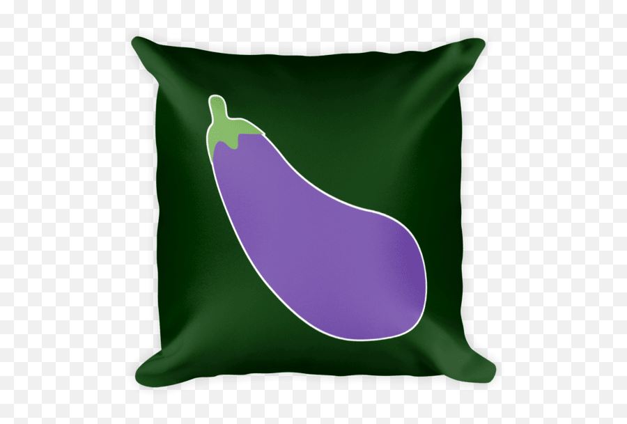 Download Hd Eggplant Emoji Pillow Swish - Cushion Png,Eggplant Emoji Transparent Background