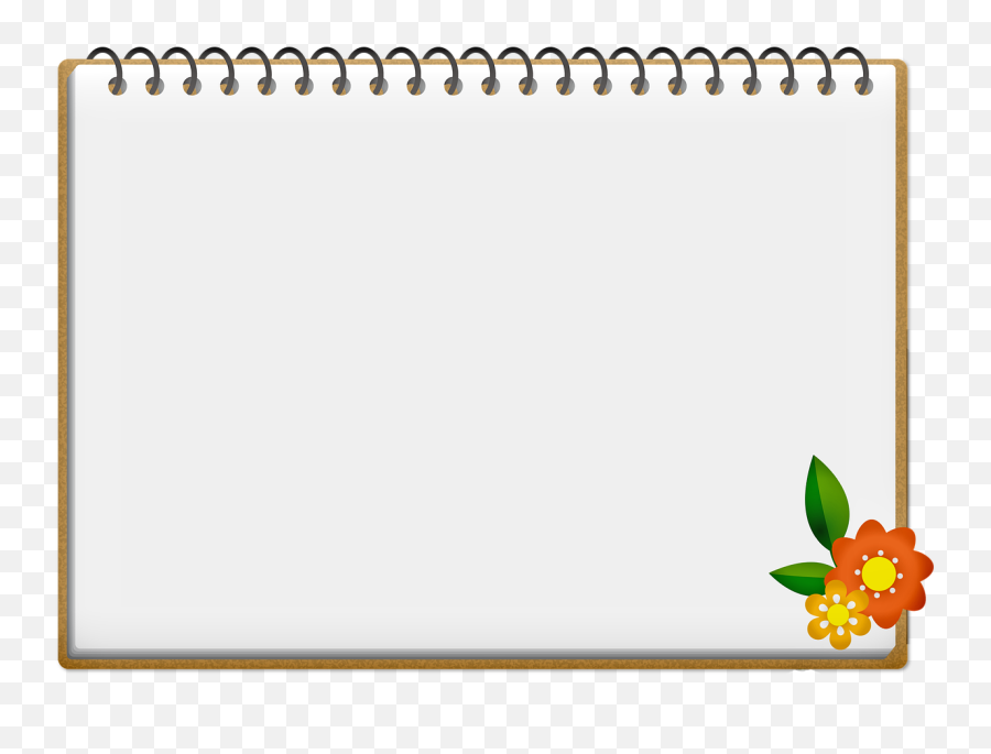 Note Book Paper Flower - Free Image On Pixabay Carnet De Note Png,Paper Flower Png