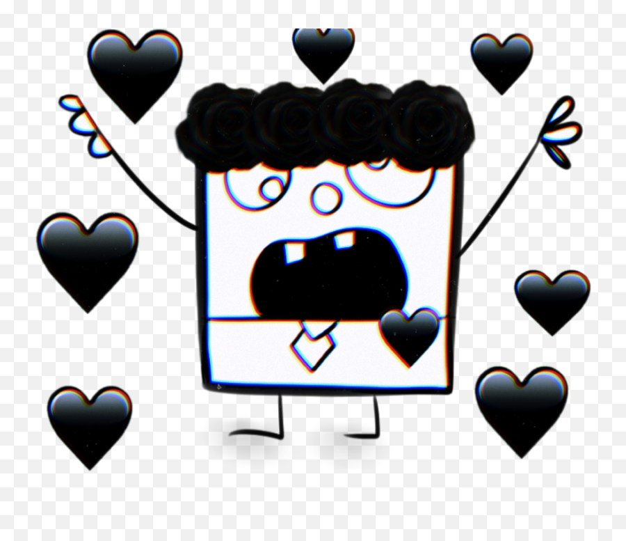 Doodlebob Edit Sticker By Thechildartistandedited - Black And White Doodle Bob Png,Doodlebob Png