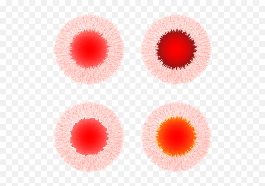 Fury Round Buttons Background Red Button - Red Circle Png,Red Button Png