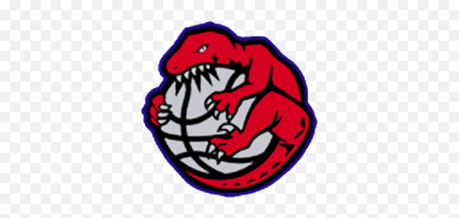 Download Hd Logo From Their Dinosaur Days - Toronto Raptors Transparent Toronto Raptors Png,Raptors Logo Png