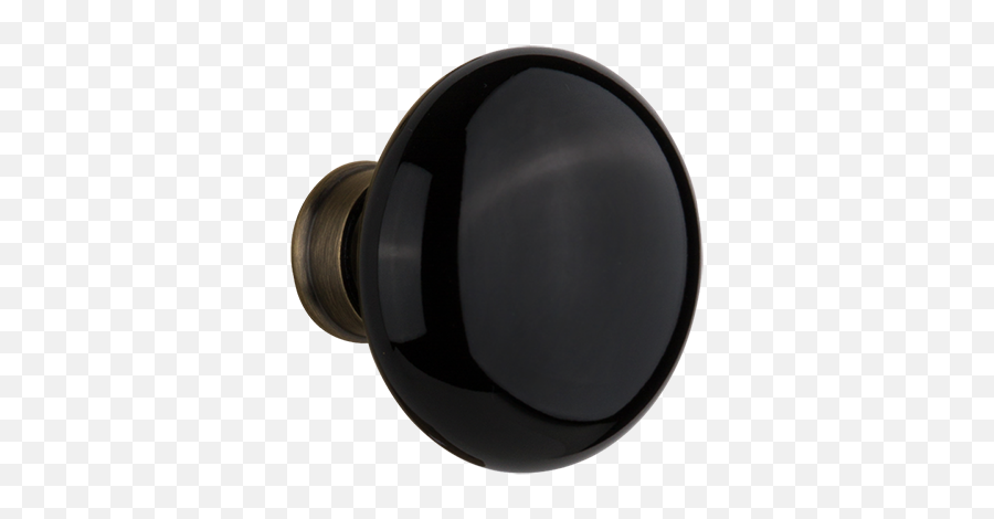 Black Porcelain Knob Nostalgic Warehouse - Circle Png,Knob Png