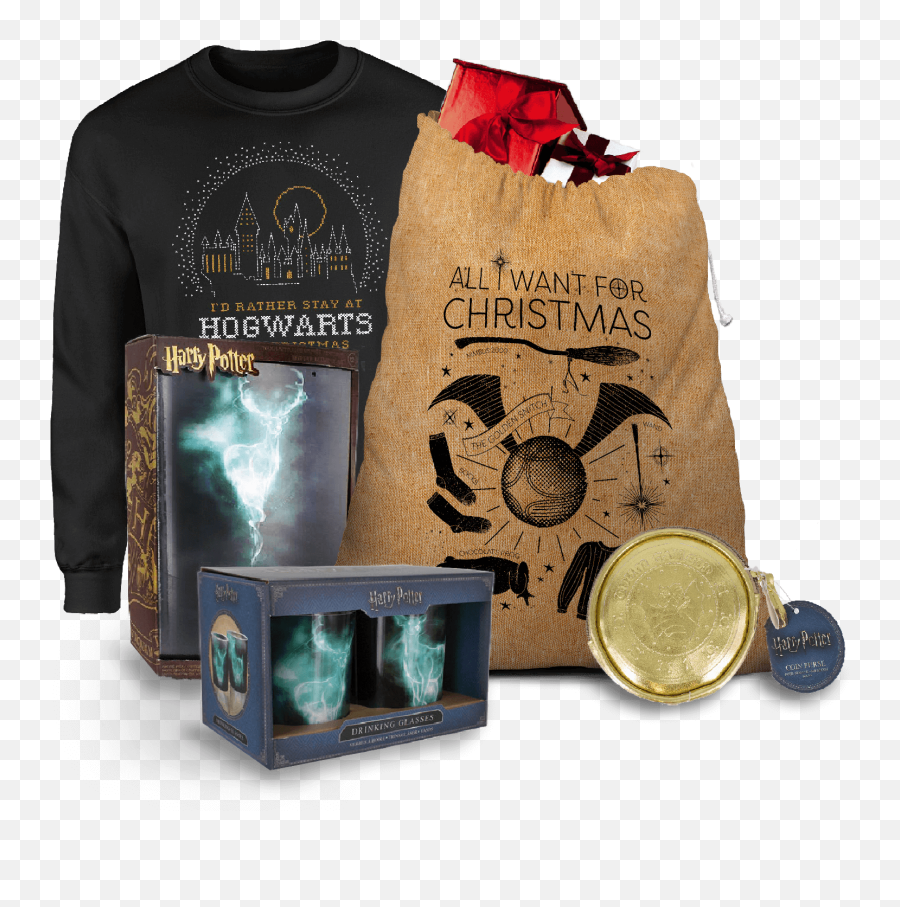 Harry Potter Mega Christmas Gift Set - Harry Potter Mega Christmas Gift Set Png,Harry Potter Glasses Logo