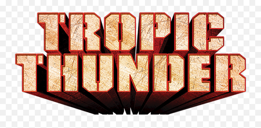 Tropic Thunder Netflix - Tropic Thunder Logo Png,Thunder Png