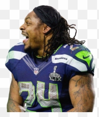 Nfl 100 - Marshawn Lynch Transparent Png,Marshawn Lynch Png