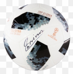 Andres Iniesta Signed 2018 Fifa World Cup Telstar 18 Football - Football Fifa 2018 Png,World Cup 2018 Png