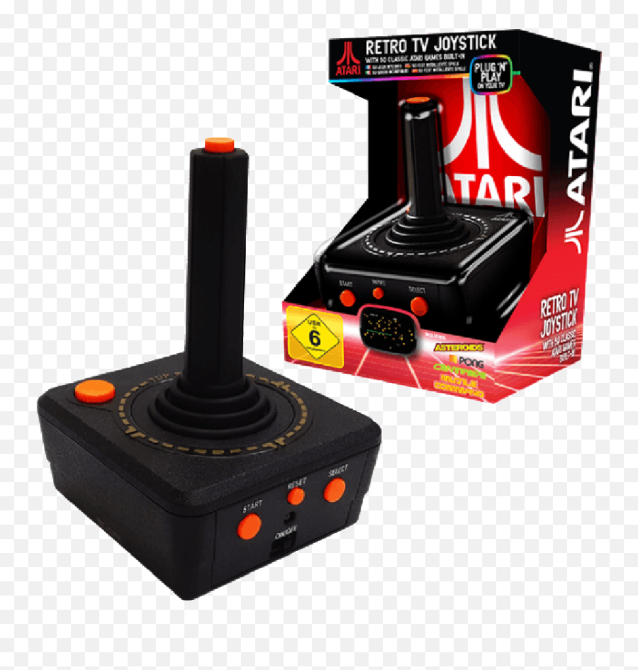 Atari Controller Png - Atari Retro Tv Atari Joystick,Joystick Png