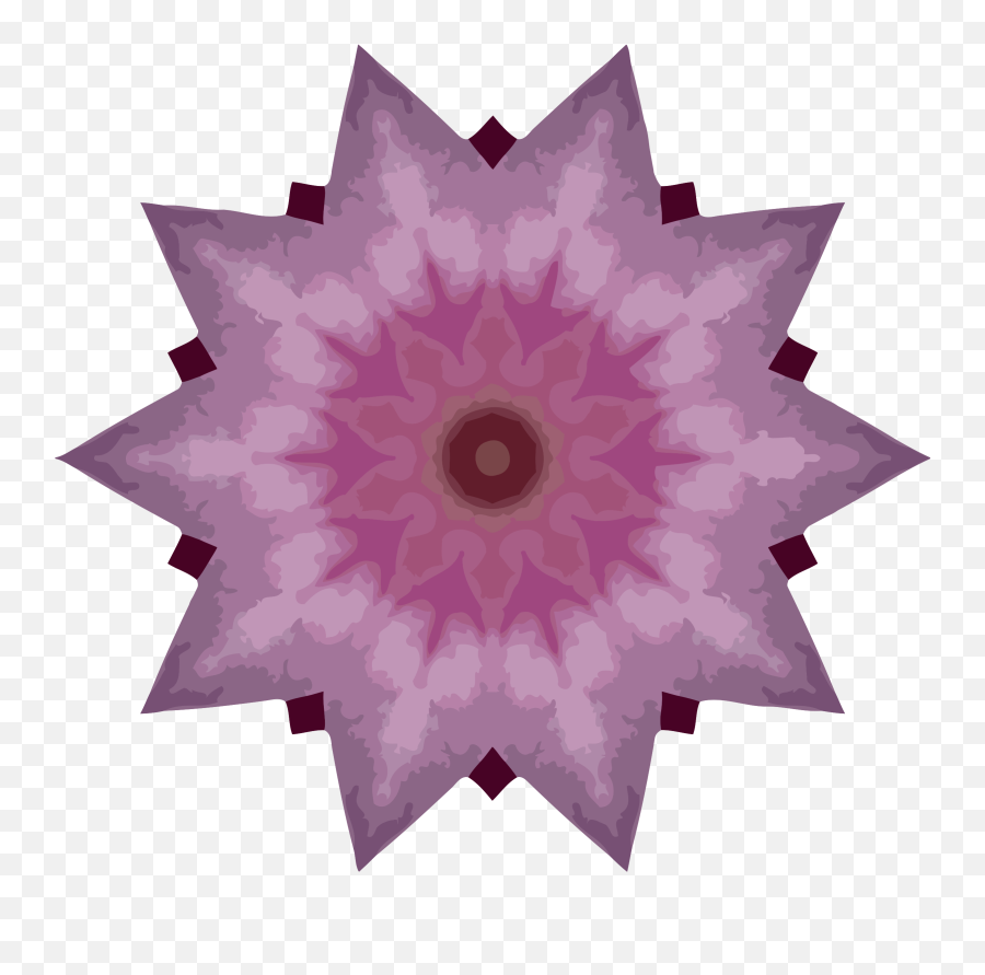 Purple Orchid Png - Motif,Kaleidoscope Png