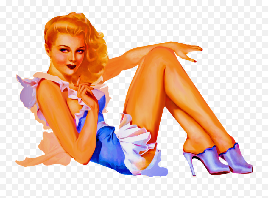 Pin Up Girl Woman Sexy - Pin Up Transparent Background Png,Pin Up Girl Png