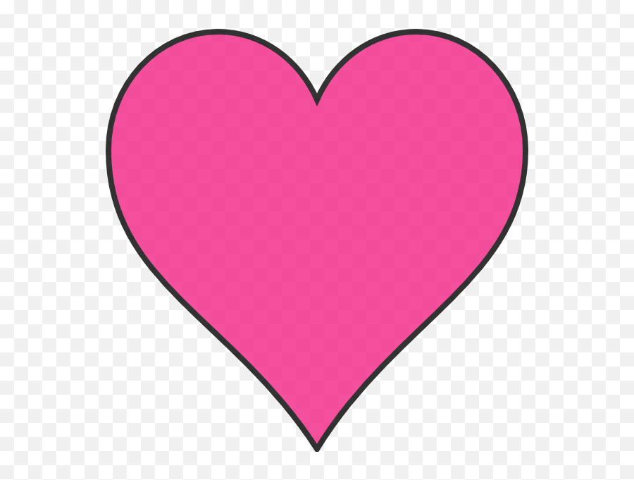 Pink Heart Clipart - Free Clip Art Pink Heart Png,Light Pink Heart Png