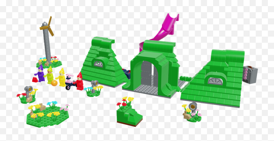 Lego Ideas - Teletubbies Tubbytronic Superdome Building Sets Png,Teletubbies Png