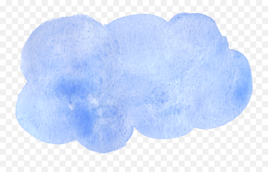 Blue Clouds Png 2 Image - Watercolor Paint,Clounds Png