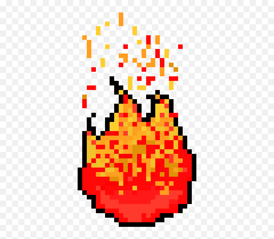 Flame Icon Pixel Art Maker - Language Png,Flame Icon Png