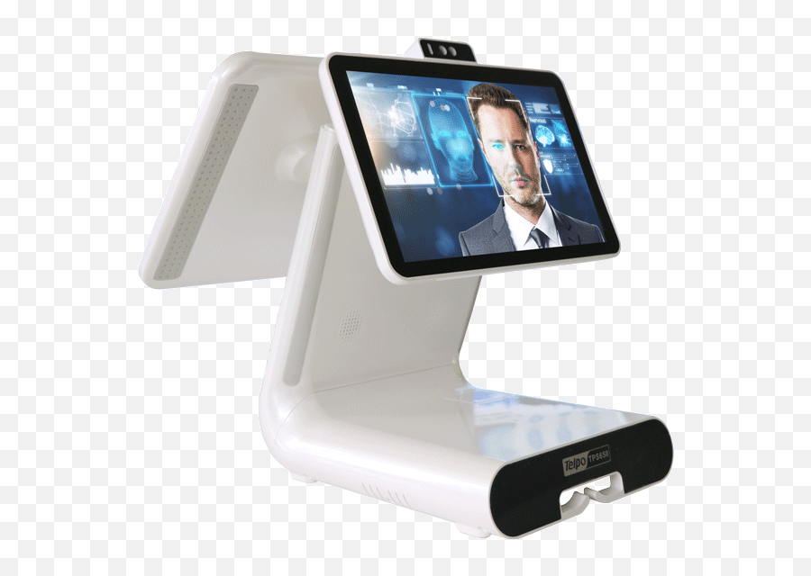 Face Recognition Smart Biometric Pos Cash Register Full - Customer Face Recognition Pos Png,Cash Register Png