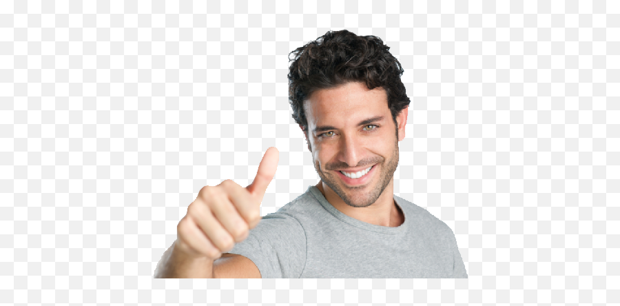 Cabello Hombre Png - Guy Smiling,Hombre Png